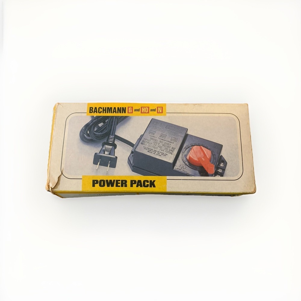 BACHMANN OEM Power Pack Model 6607 #44207 For G HO & N Gauge Trains Tested Works
